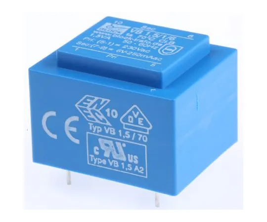 63-5033-27　6VAC1通过孔型PCB变压器输出，1.5VA　VB 1,5/1/6