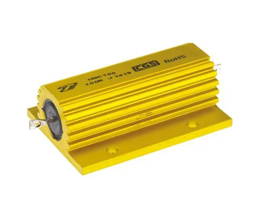 63-5020-53　TE Connectivity HSA05系列铝制厚底焊丝线路板贴装电阻，100Ω±5% 100W　HSC100100RJ