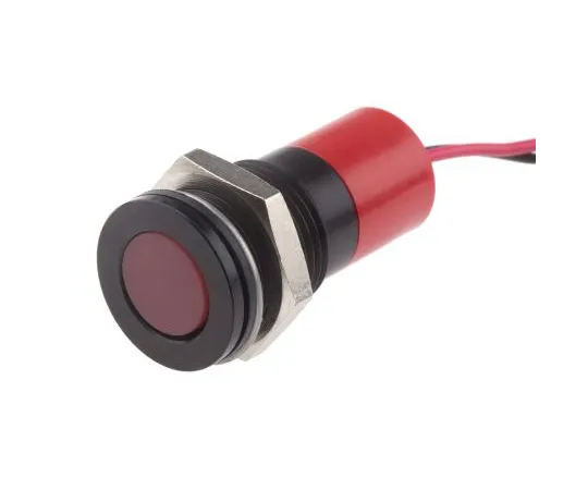 63-4985-94　RS PRO红色指示器，24 V直流，14mm安装孔尺寸，导线终止，IP67　703-8992