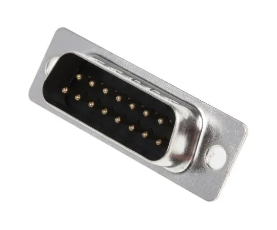 63-4969-59　Amphenol SD系列面板安装，15针D-subconnector插头，外壳尺寸A　L717SDA15P