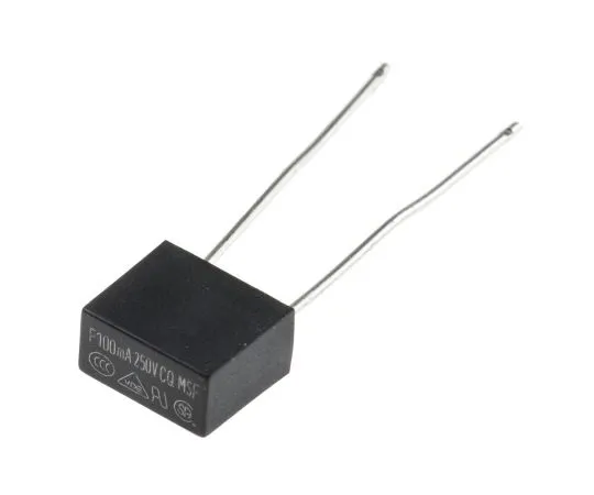 63-5081-90　RS PRO100mA径向不可复位导线终止保险丝，250V　767-5074