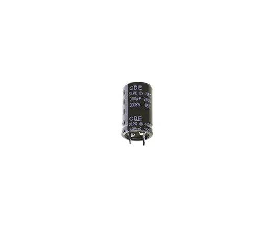 63-5048-69　Cornell-Dubilier2200μF50V直流铝电解电容器，通孔22 (Dia。)x 25 mm+85°22mm 10mm　SLPX222M050A1P3