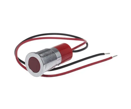 63-4985-91　RS PRO红色指示器，220 V交流电，14mm安装孔尺寸，导线终止，IP67　703-8958