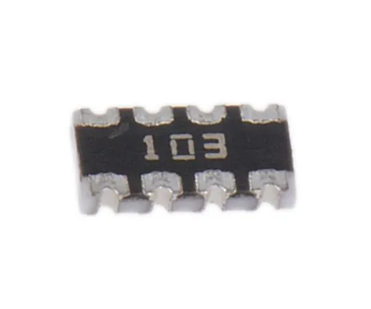63-4853-12　BournsCAT16系列10kΩ±5%隔离SMT电阻器阵列，4电阻器，0.25W共1206 (3216M) 封装凹型　CAT16-103J4LF