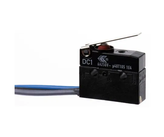 63-4987-93　SPDT-NO/NC短杠杆微动开关6 A@250 V ac　DC1C-C3LB