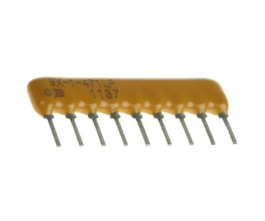 63-4852-73　总线电阻网络470Ω±2% 8电阻，总功率1.13W, SIP封装4600X通孔　4609X-101-471LF