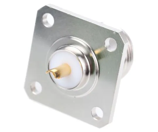 63-4981-33　氨酚50Ω直板安装N型连接器，插孔，焊点终止　N6551A1-NT3G-50