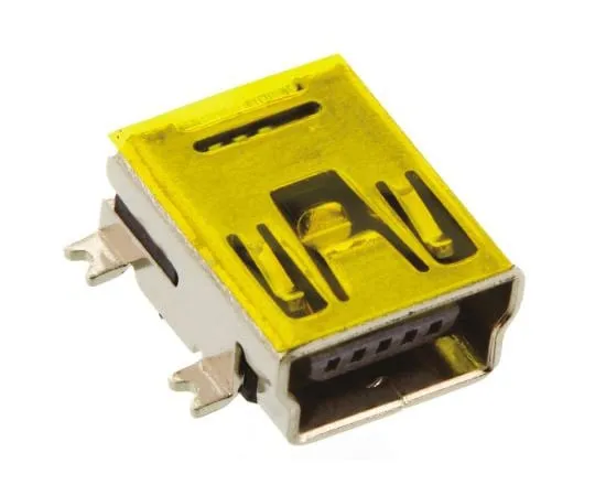 63-5051-29　WurthElektronikWR-COM系列，直角，SMT安装类型B迷你USB连接器，收发器　65100516121