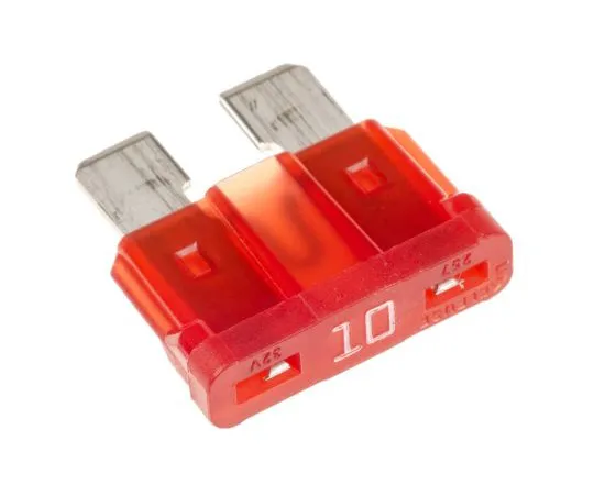 63-5100-83　Littelfuse10ARed Car Fuse,32Vdc　0287010.PXCN