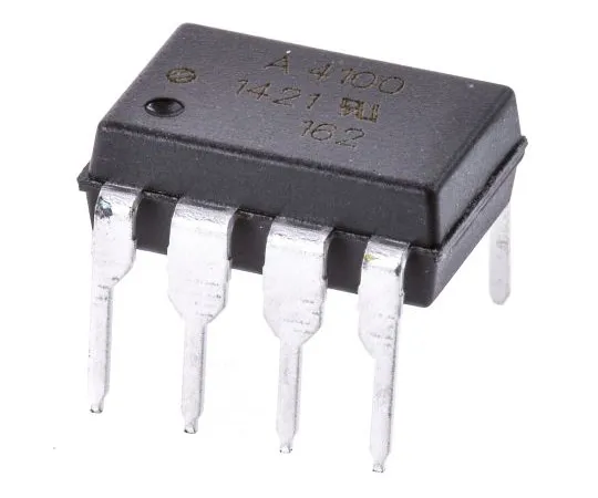 63-4876-43　Broadcom,HCPL-4100-000E直流输入晶体管输出光电耦合器，通孔，8针DIP　HCPL-4100-000E