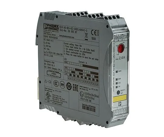 63-5014-99　Phoenix接触式ELRH3-IES-SC-24DC/500AC-2电机起动机1 kW额定，24 V直流　2900567