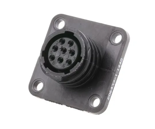 63-4948-37　TE ConnectionCPC系列2系列面板安装连接器，8个触点插座　206433-1