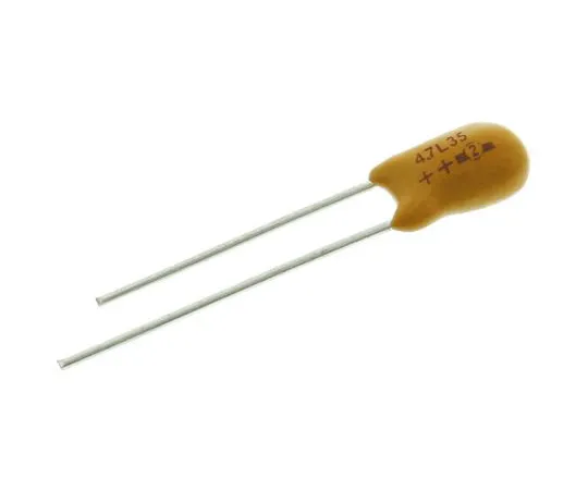 63-4959-51　Vishay钽电容4.7μF35Vdc MnO2固体±20%耐受性489D系列　489D475X0035D1VE3