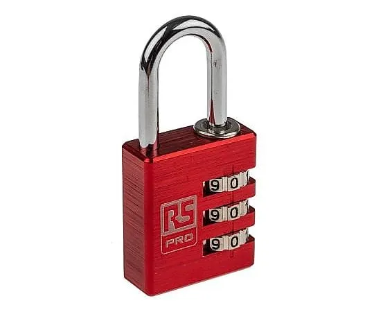 63-5095-68　RS PRO 30mm铝合金组合挂锁　781-6041