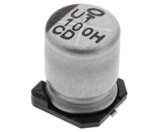 63-5006-47　镍氢100μF50V直流铝电解电容器，表面贴装8 (Dia。)x 10 mm+105°8mm　UCD1H101MNL1GS