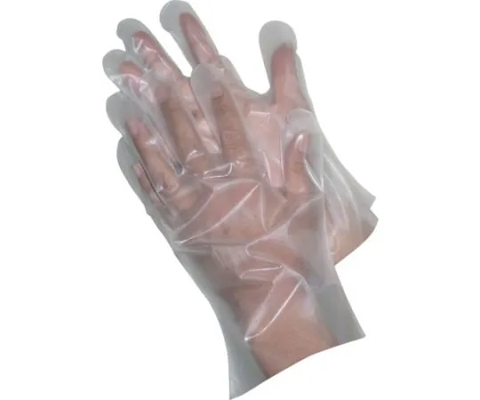 67-2302-14　［Discontinued］Disposable Gloves Family Premium Bio Super Thin Hand M Translucent 14 Pieces　ST76107