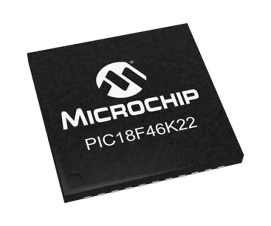63-5009-55　单片机PIC18F46K22-I/ML,8位PIC单片机，64MHz, 64 kB闪存，44-PinQFN　PIC18F46K22-I/ML