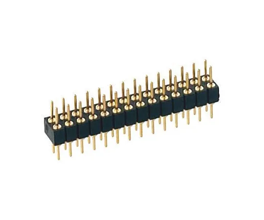 63-4982-90　Precip2mm16向PCB头引脚，2列公头，通孔，832-80-016-10-001101　832-80-016-10-001101