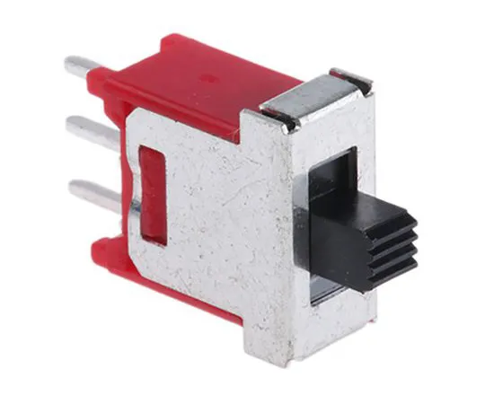 63-5036-26　PCB滑动开关单极双抛 (SPDT) 开-关3 A@120 V交流顶置　734-7268