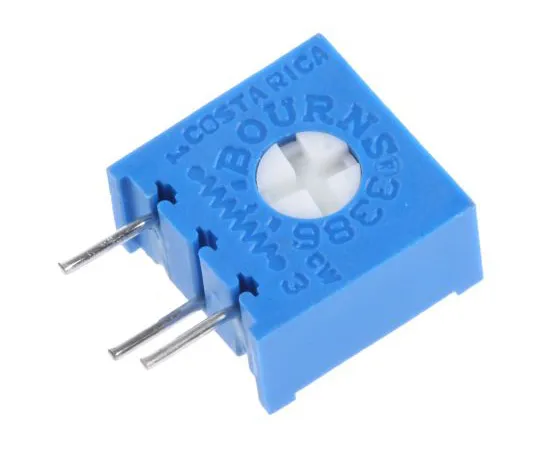 63-4969-54　Bourns 1 Gang Trimmer陶瓷电位器，5kΩ，±10%，0.5W,线性3386V-1-502LF　3386V-1-502LF