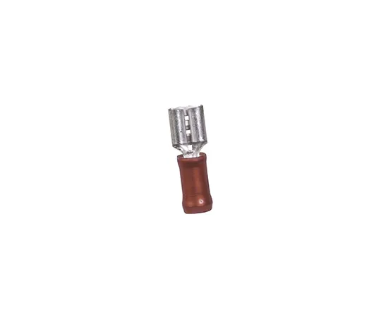 63-5096-41　TEConnectivityPIDG FASTON.250系列红色绝缘压痕收发器，5.21 x 0.51毫米，0.3毫米2至0.8毫米2,22AWG至　640909-1