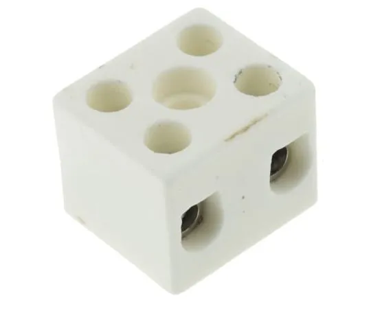 63-4984-45　RS Pro非熔接终端铝块，2路/杆，螺丝下降终端，8AWG,陶瓷，450 V　703-3858