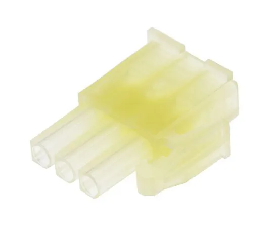 63-4946-20　TE Connectivity微型通用MATE-N-LOK男性连接器外壳，4.2毫米间距，3路，1列　172337-1