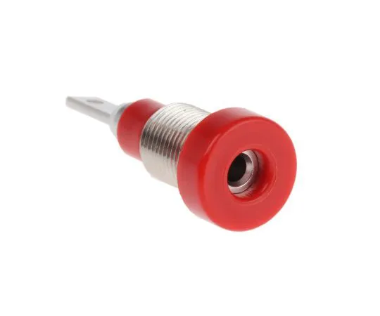 63-5077-21　红色插座香蕉插头标签30 V ac, 60 V dc　23.0030-22