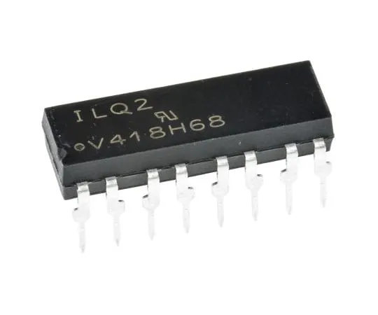63-4993-31　Vishay,ILQ2直流输入晶体管输出四路光耦，通孔，16针PDIP　ILQ2