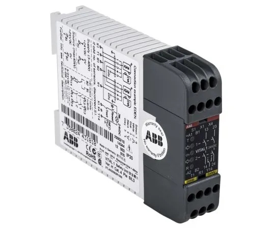 63-5034-67　ABB生命周期24 V直流安全继电器与2安全联系人　2TLA020052R1000