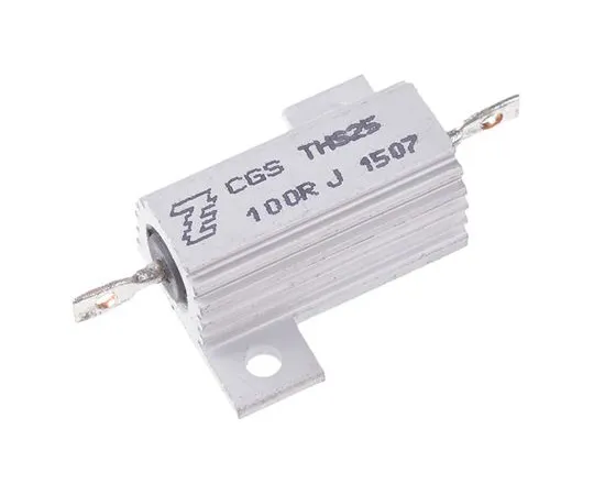 63-5062-04　TE ConnectivityTHS25系列铝厚焊丝接线板安装电阻，100Ω±5% 25W　THS25100RJ