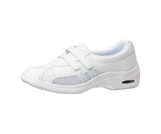 67-3126-22　［Discontinued］Shoes for medical use Medical Elepas Electrostatic White 21.5 cm　CSS14SiS-W-21.5