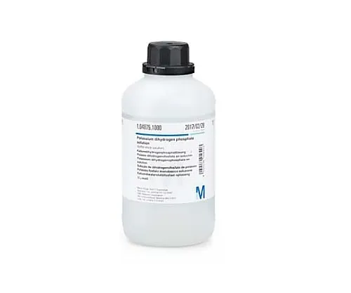 61-0296-10　磷酸二氢钾溶液 (缓冲液) 1/15 mol/L 104875 1 L　1.04875.1000