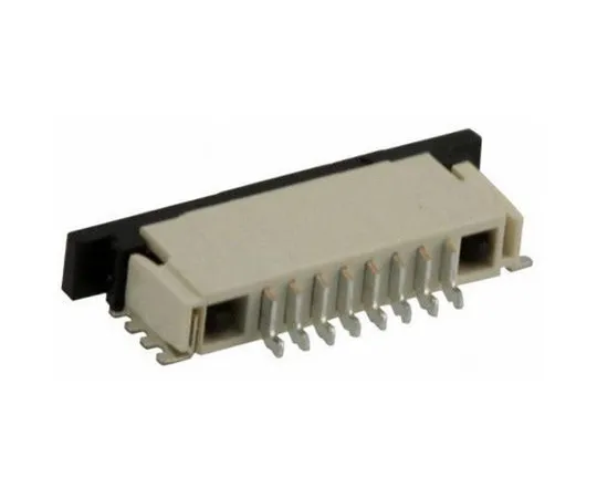 63-4860-59　TE连接FPC 1毫米间距8向直角SMT女性FPC连接器，ZIF顶部接触　84953-8