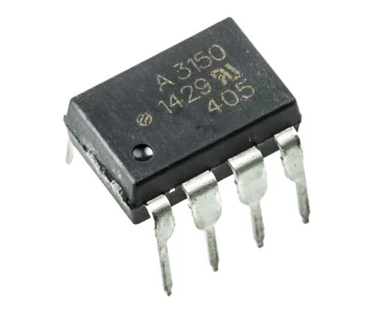 63-4876-26　Broadcom,HCPL-3150-000E直流输入晶体管输出光电耦合器，通孔，8针DIP　HCPL-3150-000E