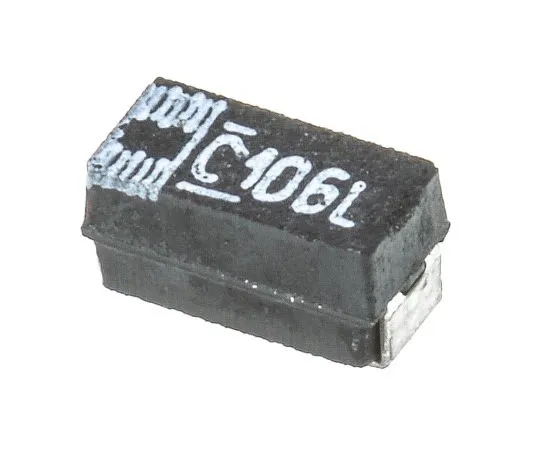 63-4959-55　Vishay钽电容器10μF16Vdc MnO2固体±10%耐受性593D系列　593D106X9016A2TE3