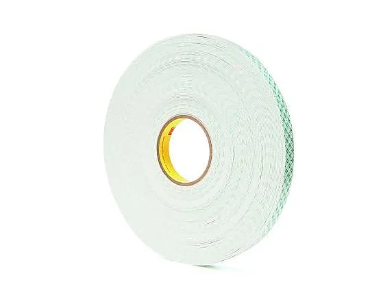 63-5078-41　3M 4016白色泡沫胶带，19mm x 13.7m,厚度1.6mm　VHB 4016 19mm x 13,7m