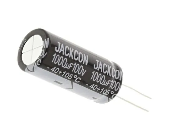 63-4998-72　RS PRO 1000μF100V直流铝电解电容器，通孔18 (Dia。)x 41 mm+105°18mm 7.5mm41 mm　711-1769