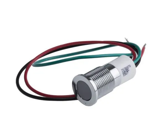 63-4985-92　RS PRO绿色，红色，黄色指示器，24 V直流，14mm安装孔尺寸，导线终止，IP67　703-8970