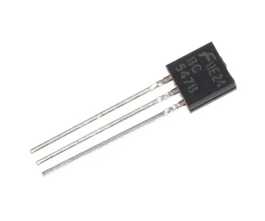 63-5072-79　半BC547BNPN晶体管，100 mA, 45 V,3引脚TO-92　BC547B