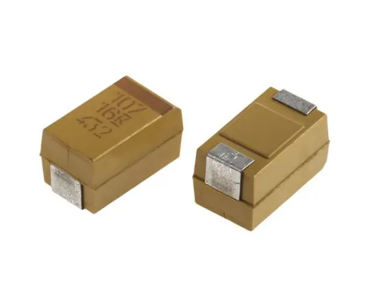 63-4863-81　凯美特钽电容器100μF16Vdc MnO 2固体±10%耐受性T491系列　T491X107K016AT