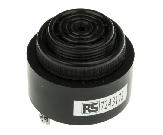 63-5026-25　RS PRO 4→28 V直流97dB面板安装连续内压电喷嘴，2300→3300 Hz　724-3172