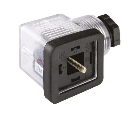 63-5125-34　RS PRO 3 P+E DIN 43650 A,女性电磁阀连接器，110 V直流电压　811-8320