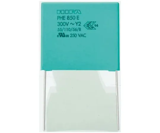 63-4893-11　凯美特1nF聚丙烯电容器PP 1.25 kV直流，300 V交流±20%孔容PHE850系列　PHE850EA4100MA06R17