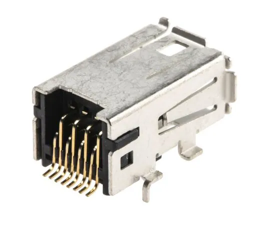 63-4987-16　TEConnectiveFemalTelephone Connector,焊接端　1981080-1