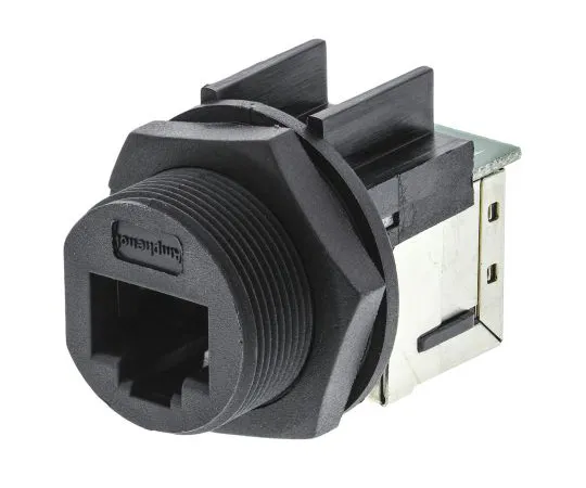 63-5043-95　Amphenol Female Jam Nut Panel MountIP68RJ45Rectacle　RJ45F7RJ90