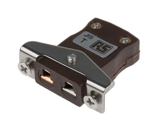 63-5086-81　适用于T型热电偶T型的RS PRO JIS微型面板安装插座连接器　771-8878