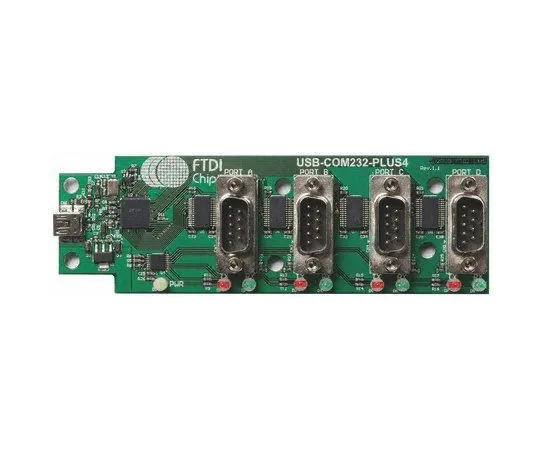63-4963-23　FTDI芯片USB到RS232 (四) 适配器电路板-USB-COM232-Plus4　USB-COM232-Plus4