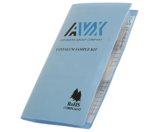 63-4876-93　AVX表面贴装钽电容器套件150件　TANTTAJ001R