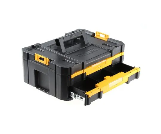 63-5108-52　德瓦尔特TStak工具存储塑料工具箱2抽屉尺寸314 x 440 x 176mm　DWST1-70706